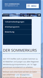 Mobile Screenshot of ksk-sommerkurs.de